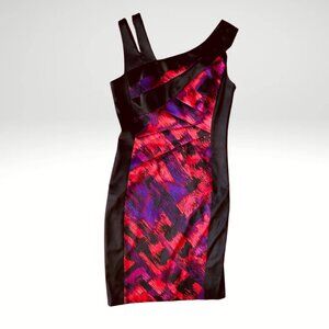 Jax Women Satin Cocktail Dress